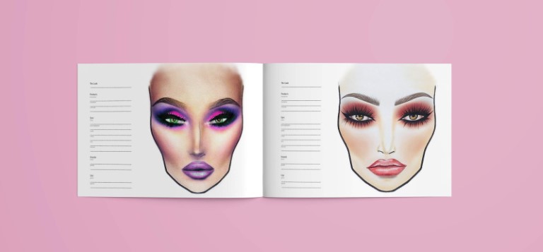 Printable Makeup Face Charts My Bios