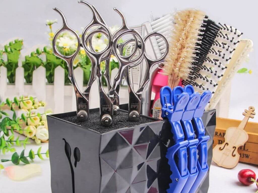 Hairstylist Color Tube Storage & Organizing Hack  Home hair salons, Salon hair  color storage, Salon organization ideas