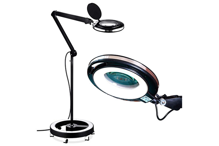 magnifying floor lamp goft for tattoo artists