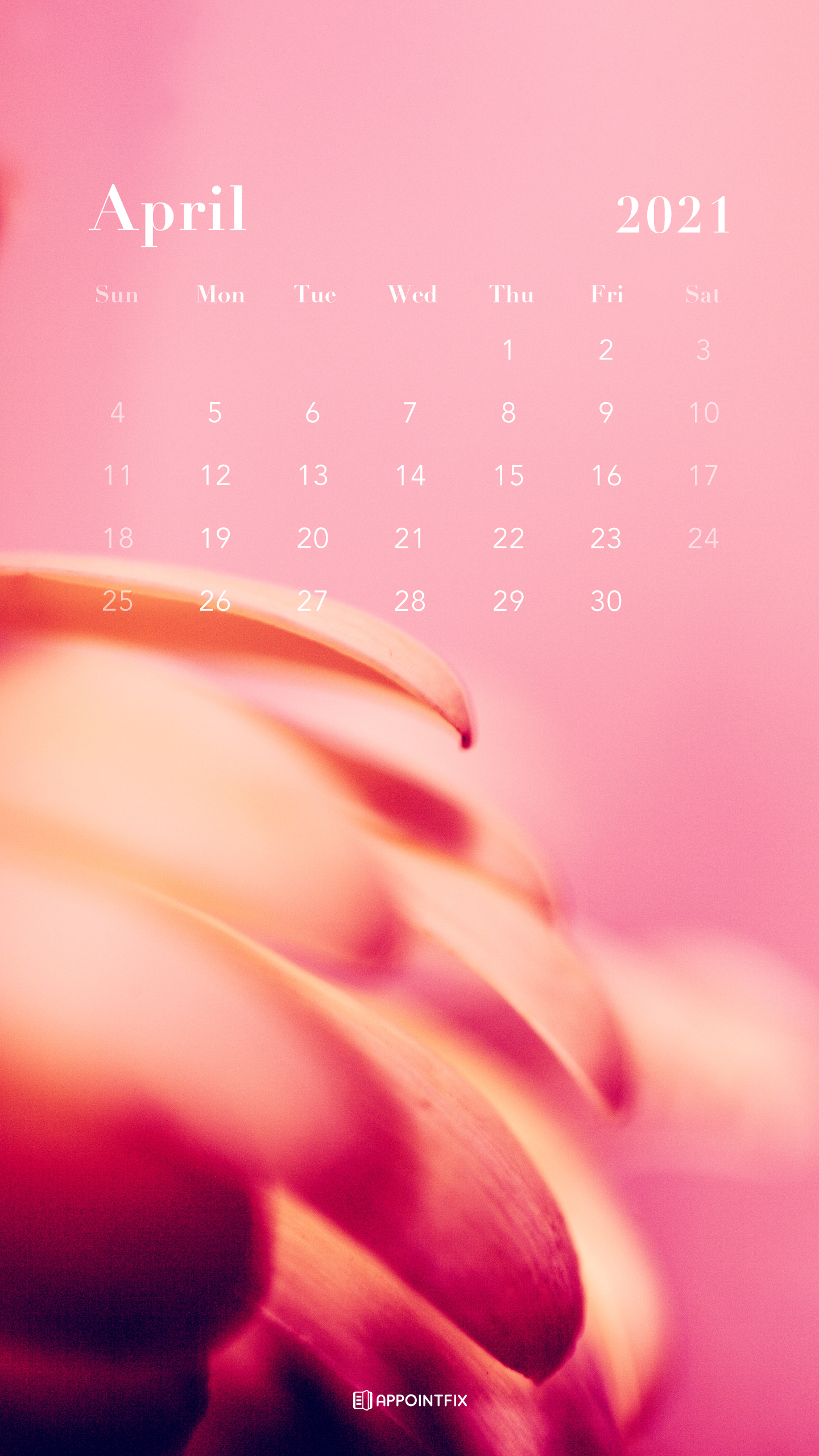 Free April 2021 Calendar Wallpapers – Desktop & Mobile