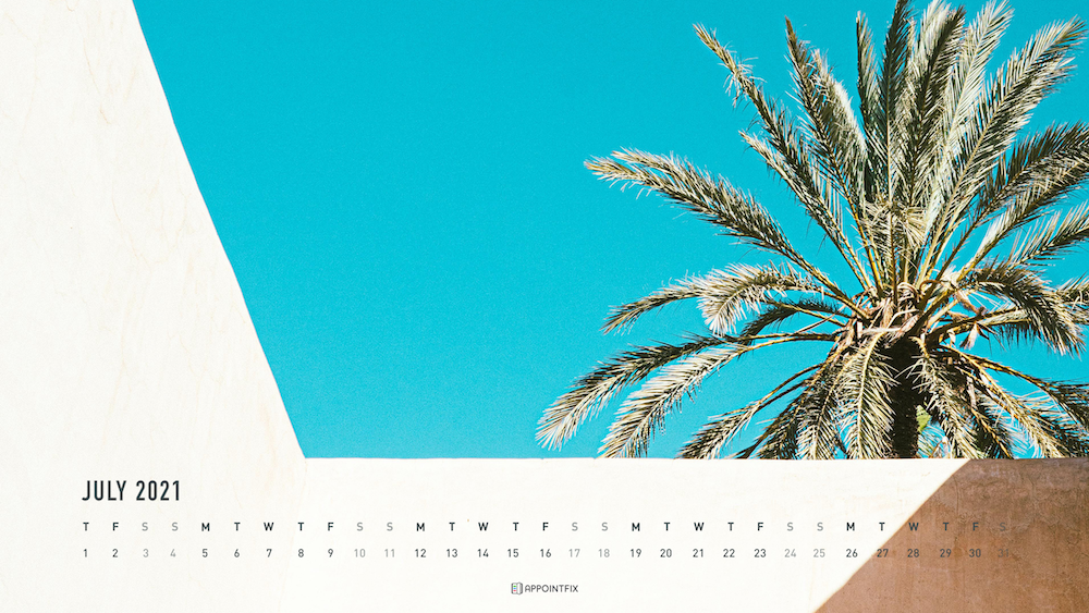 palm-tree-calendar-wallpaper