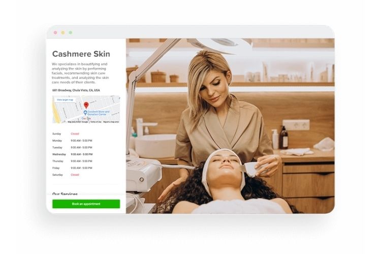online-booking-software-for-esthetician