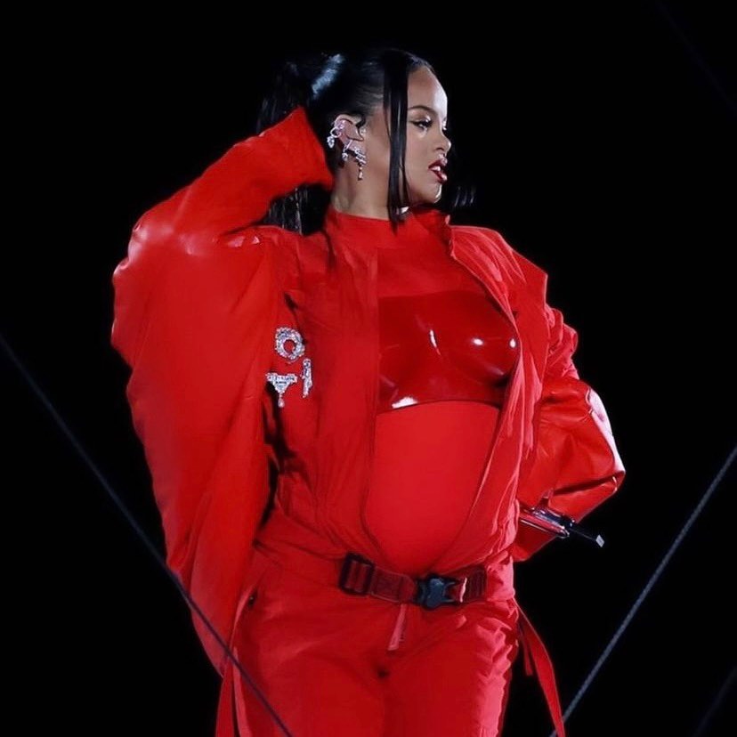 Rihanna superbowl outfit