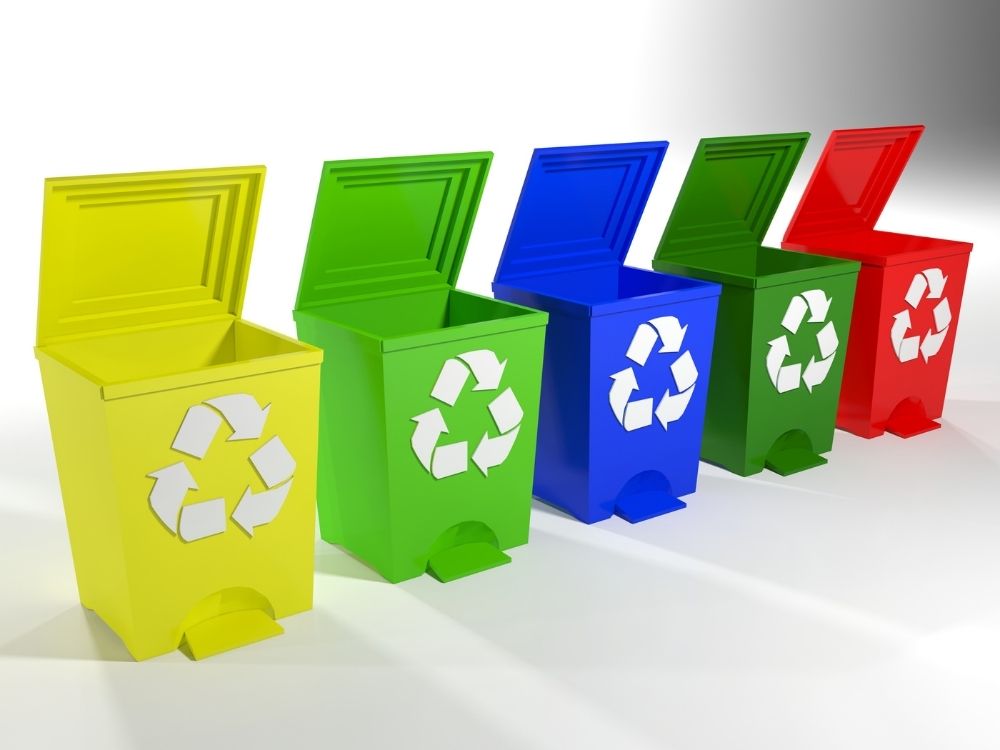 eco recycle bins