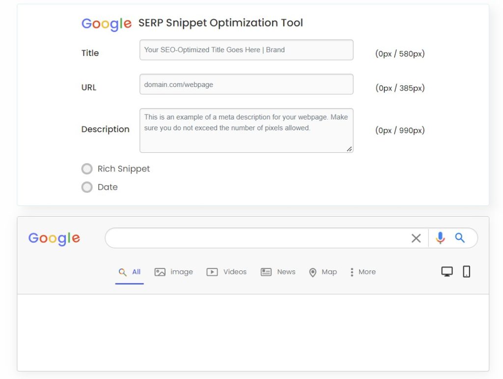 SEPR snippet optimization tool