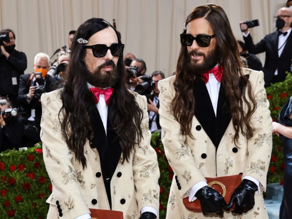 alessandro michele and jared leto met gala