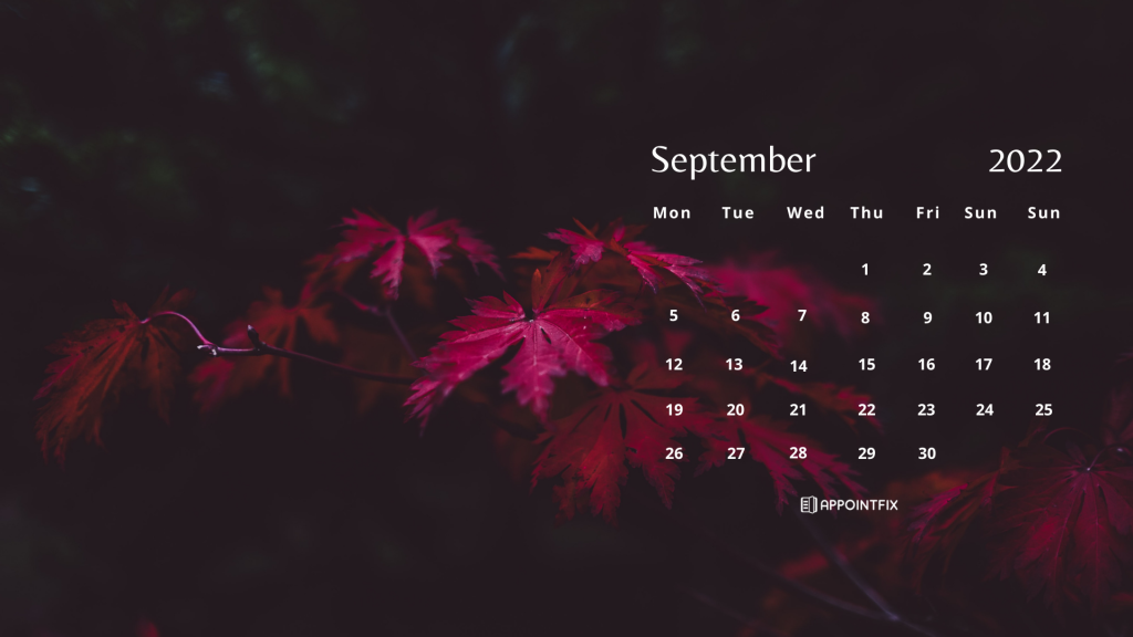 Here is the September/October calendar wallpapers for you! These