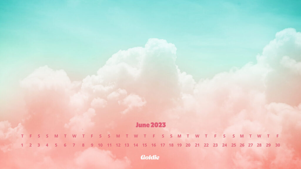 Pastel Calendar Wallpaper