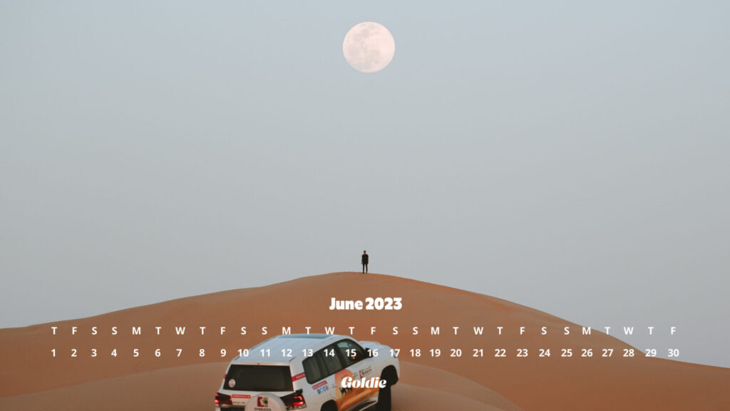 Safari Calendar Wallpaper