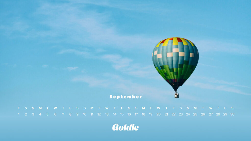 Balloon Calendar Wallpaper Desktop