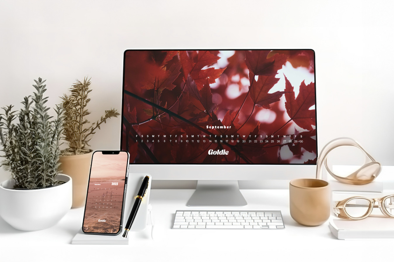 Free September 2023 Wallpaper Calendars Desktop & Mobile