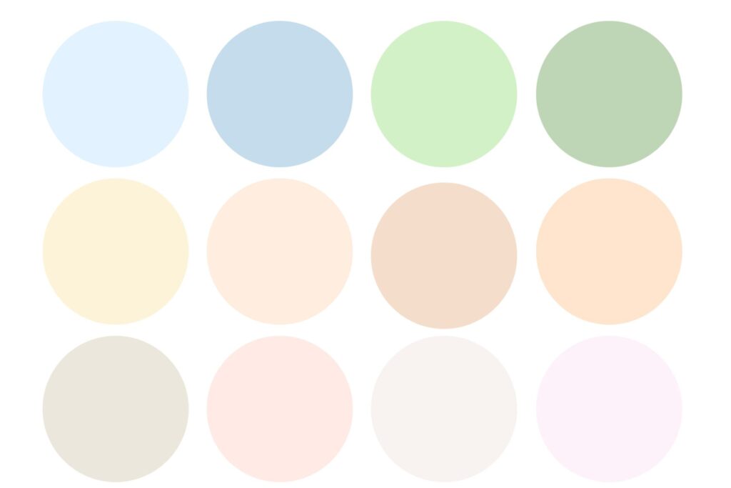 Counselling room color palette
