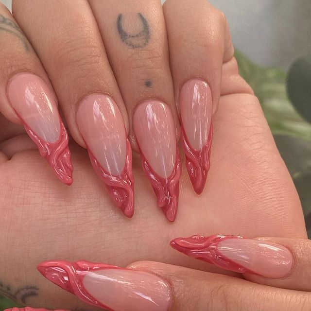 3D nail trend and ideas