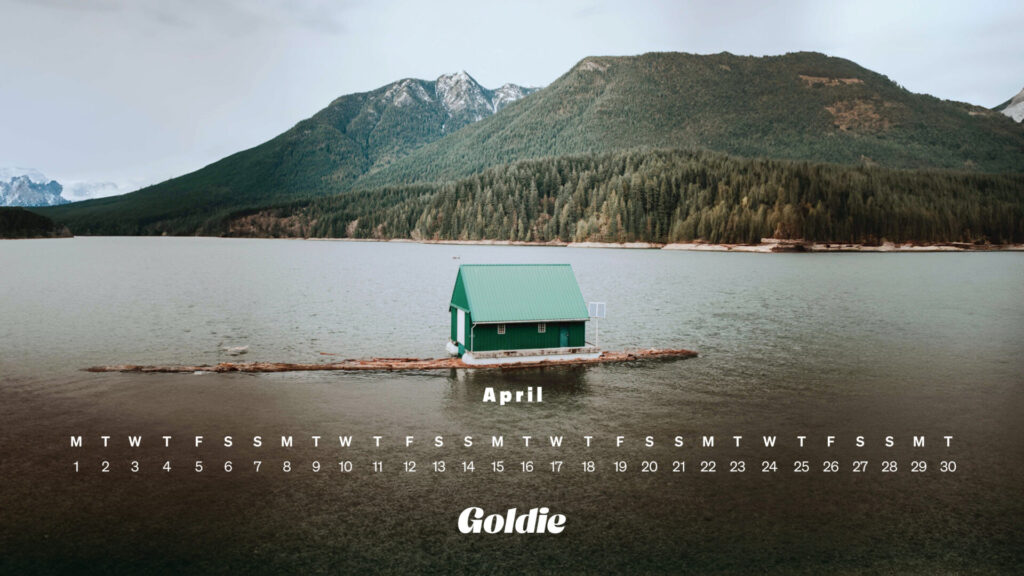 Solitude calendar wallpaper desktop