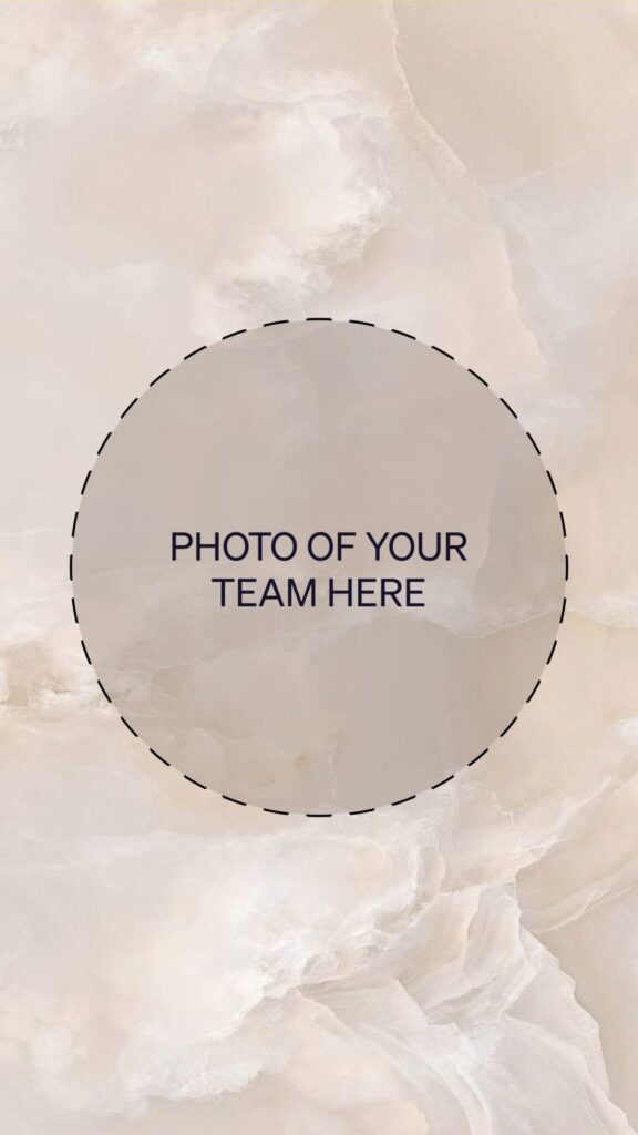 Team photo instagram story template