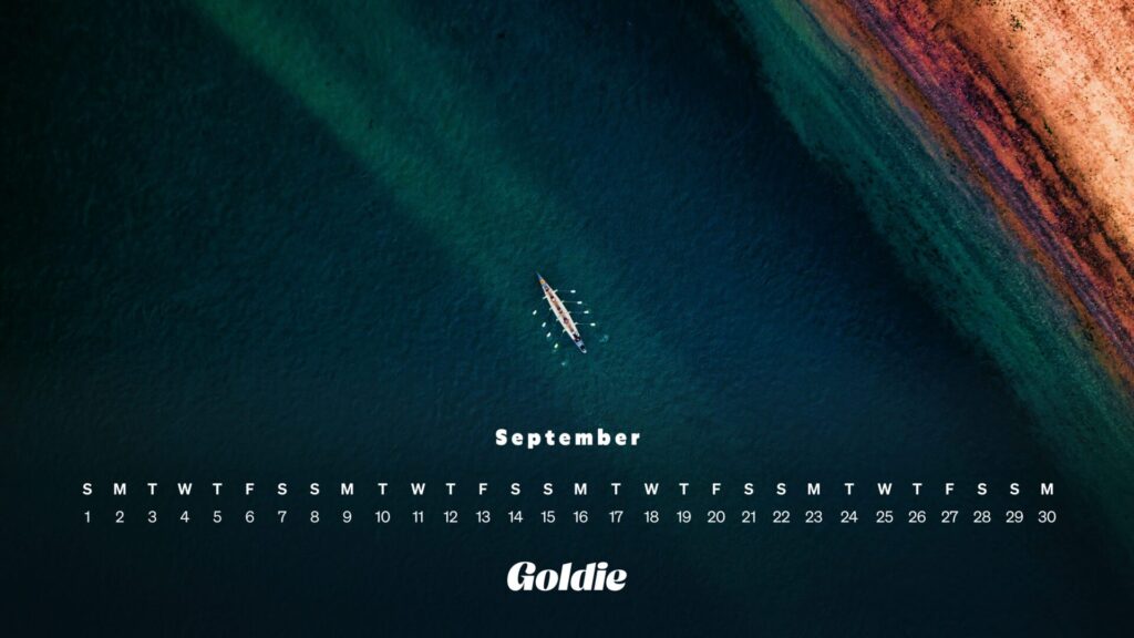 Rowing calendar wallpaper desktop