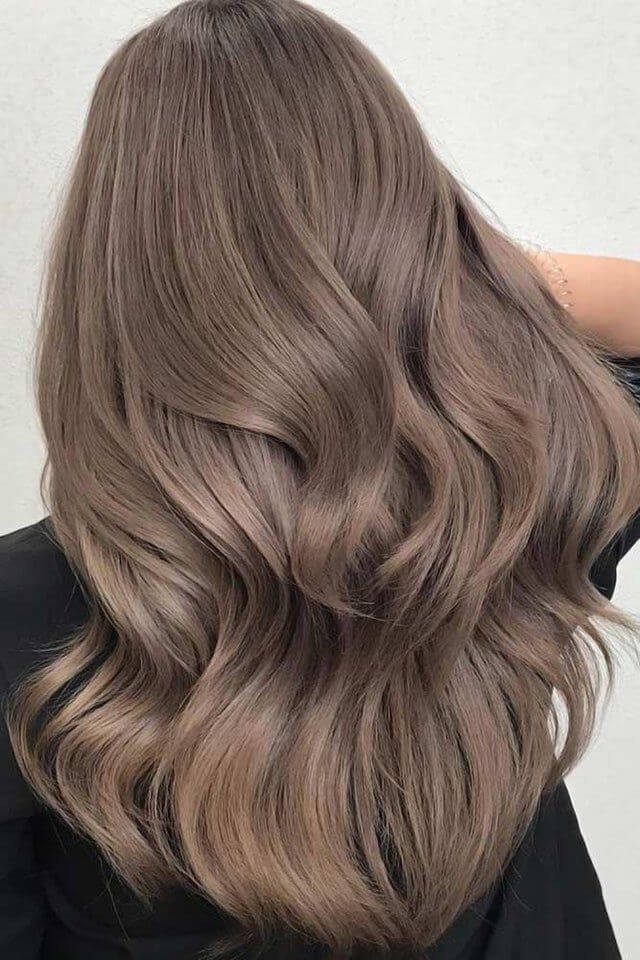 Mocha hair color