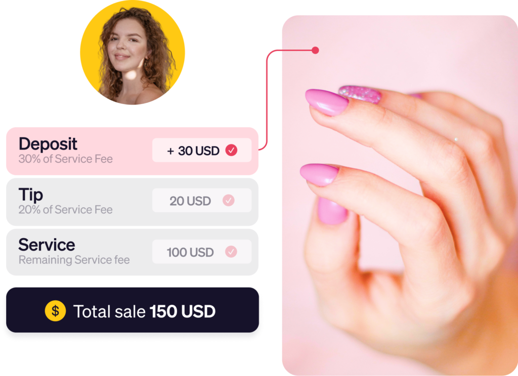 Goldie-nail-salon-payment-processing