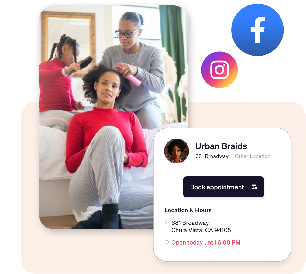 booking app for braiders and locticians