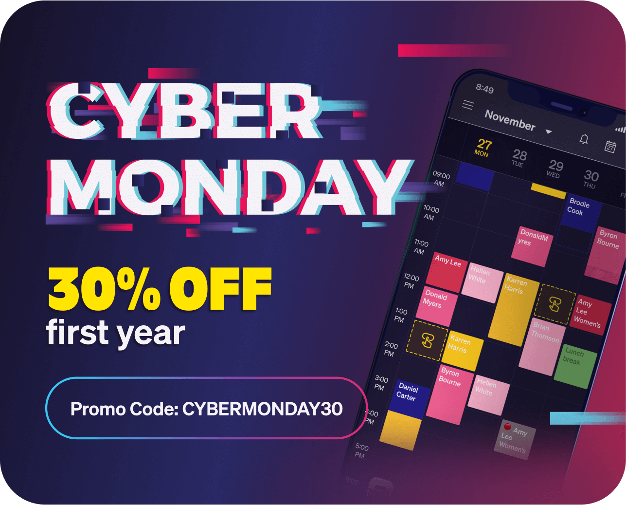 Goldie cyber monday mobile